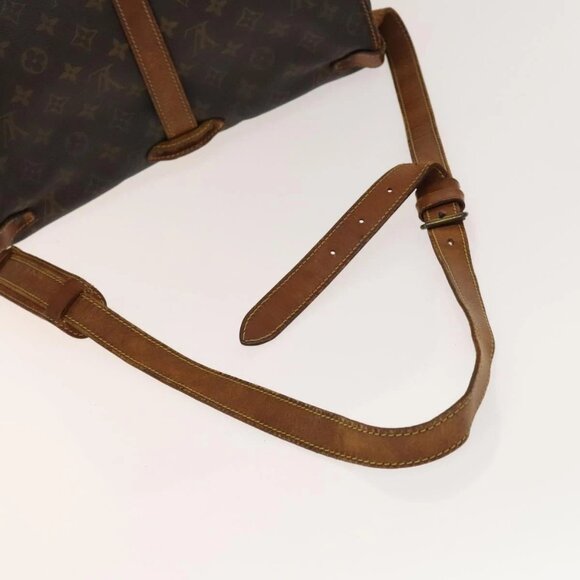 LOUIS VUITTON Monogram Saumur 35 Shoulder Bag M42254 LV Auth 140247 - Picture 8 of 16